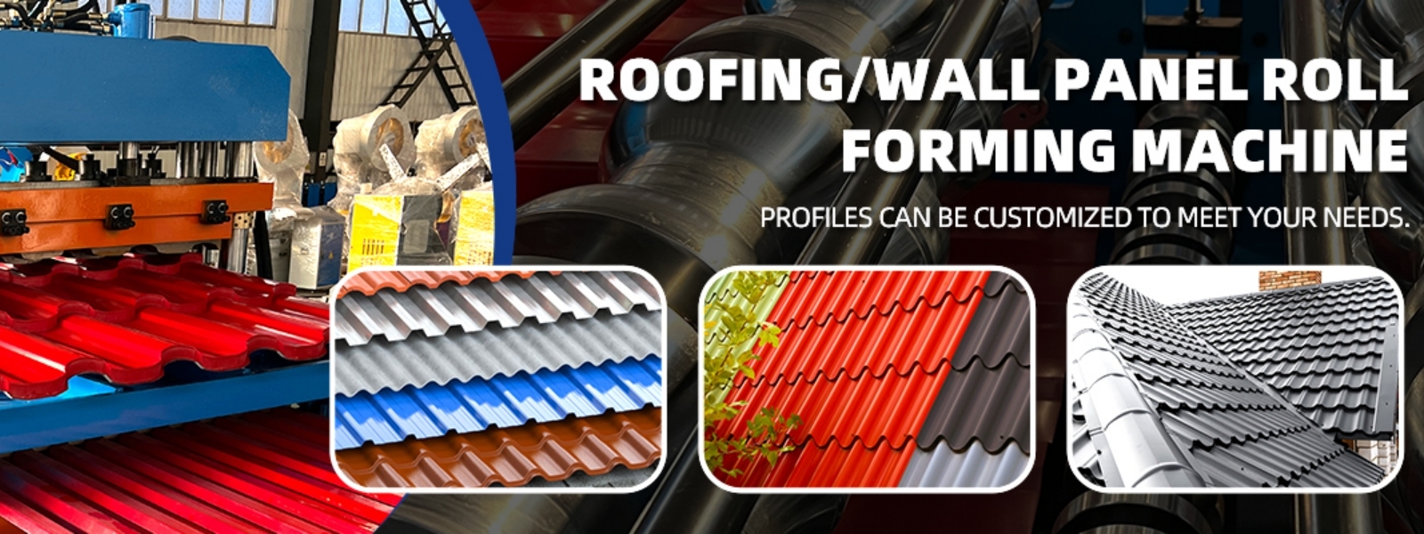 Qualidade Telha vitrificada rolo que dá forma à máquina Fábrica