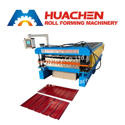 Máquina de moldagem de rolos de telhado de camada dupla Ibr & Step Tile Sheet Making Machine