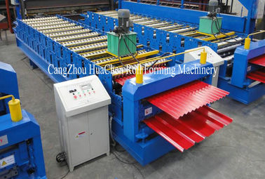 Rolo automático completo da dupla camada do CNC que forma a fase da máquina 380V 50Hz 3