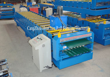 O PLC controla o rolo de aço automático da dupla camada que forma a eficiência elevada da máquina