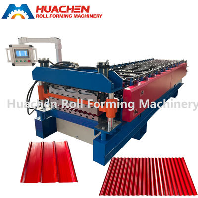 Qualidade  Double Layer Roof Sheet Roll Forming Machine Fábrica
