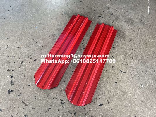 Máquina de Conformação de Perfis para Estacas de Cerca com Corte Hidráulico, Controle PLC e Espessura do Material de 0,3-0,6mm