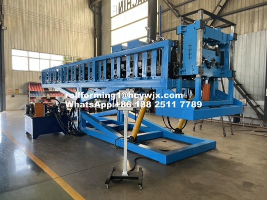 Máquina de moldagem de rolos de secções de arco autoportantes