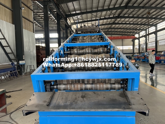 Máquina de moldagem de rolos de secções de arco autoportantes