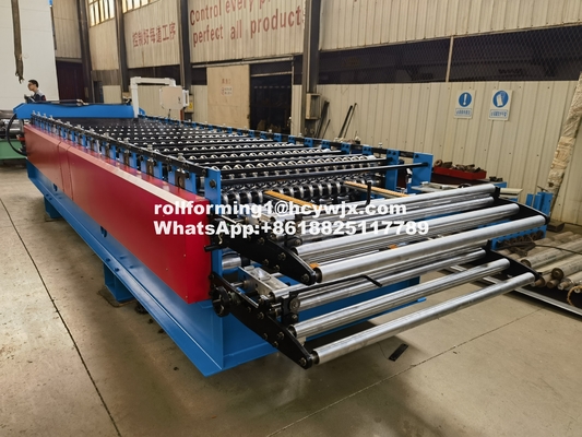 Máquina automática de moldagem de rolos de duas camadas para o mercado do Chile