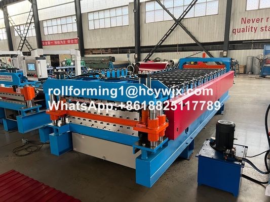 TR37-200/TR14-225 Máquina de moldagem de rolos de duas camadas com guilhotina de pré-corte