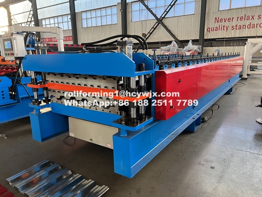 TR18/137 Máquina de moldagem de rolos de dupla camada de alto desempenho para produção de telhados metálicos