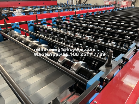 TR18/137 Máquina de moldagem de rolos de dupla camada de alto desempenho para produção de telhados metálicos