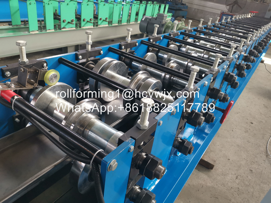 Máquina automática de formar molduras de portas para 0,8-1,5 mm com controlo PLC