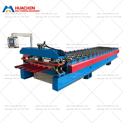 Máquina de fabricação de chapas de telhado de aço galvanizado