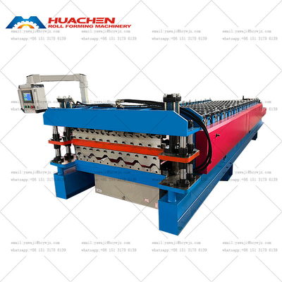 China Metal corrugado Ibr Zinc Roofing Sheet Double Layer Roll Forming Machine Precision