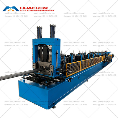 Equipamento de máquina de purlin Cz da série a frio de mudança rápida com controle PLC