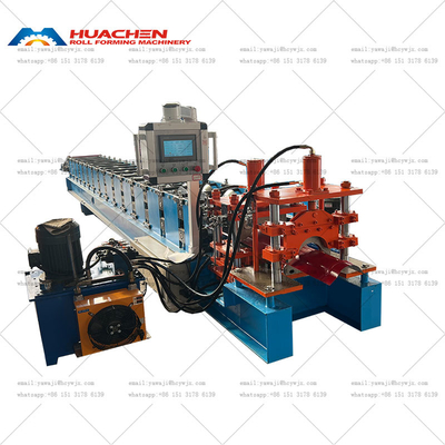 Fabricação de aço colorido Máquinas automáticas de moldagem de rolos