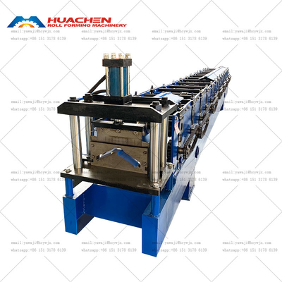 Roof Ridge Cap Roll Forming Machine para espessura de 0,3-0,6 mm