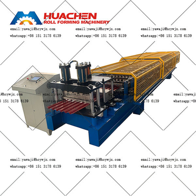 Máquina automática de formação de rolos de lâmina de fecho de porta