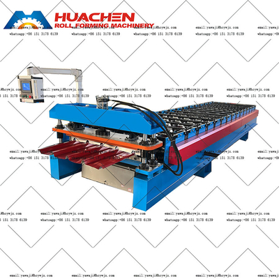 380v 50Hz 3 fases Ibr Máquina de moldagem de rolos de telhado de aço de alumínio com rolos duráveis