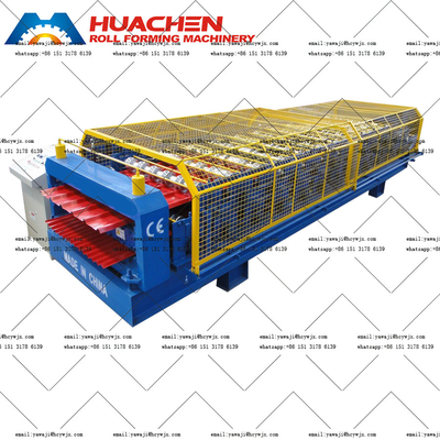Máquina de moldagem em rolos de 1250 mm de azulejos vidrados de camada dupla