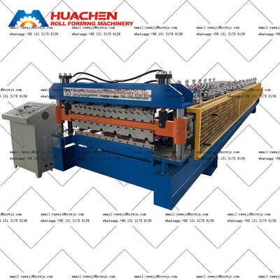 Máquina de moldagem de dupla camada PPGI / GI de alta produtividade