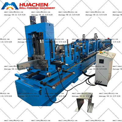 Máquina de moldagem de rolos de aço galvanizado de corte hidráulico