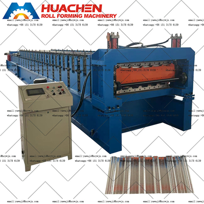 Máquina de laminação de chapas metálicas Linha de laminagem de laminagem de camadas duplas Equipamento de produção de deck duplos