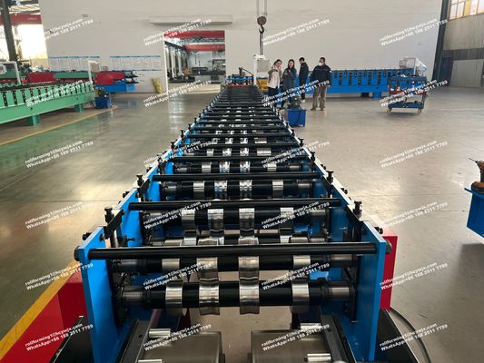 Máquina de formação de rolos de painéis de parede da Georgia para edifícios metálicos comerciais