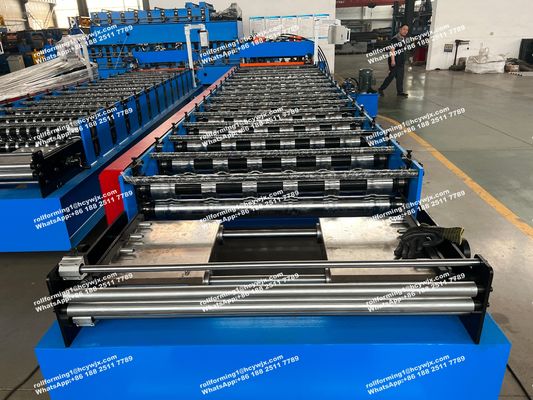 Máquina de Formação de Telhas/Máquina de Fazer Telhas Esmaltadas/Perfiladeira de Chapa de Aço