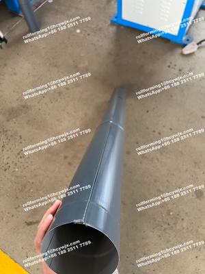 O aço da água de chuva conduz para baixo o rolo que forma a máquina 380V 50Hz 3 fases