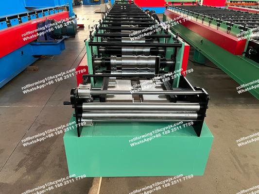 Máquina de Calha de Aço / Alumínio / Cobre para Perfis de Calhas de Água da Chuva