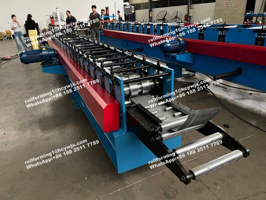 Máquina de Conformação de Rolo para Trilho Guia de Porta de Garagem Seccional
