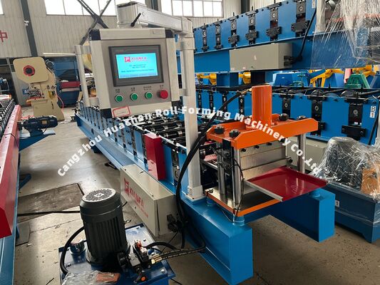 Máquina de conformação de rolos para painéis de parede de aço frio