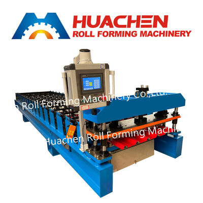 Máquina de placas onduladas - Máquina para formar bobinas de aço em etapas, utilizada para a fabricação de painéis de telhado