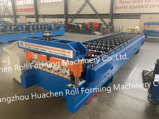 Roof Panel Step Tile Roll Forming Machine Roof and Wall Sheet Roller Machine