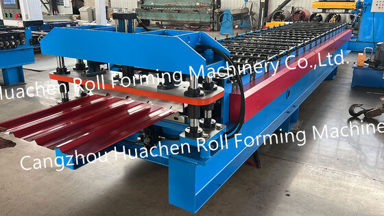 Máquina formadora de chapa de painel de parede de alta velocidade / Máquina formadora de placa fina GI PPGI