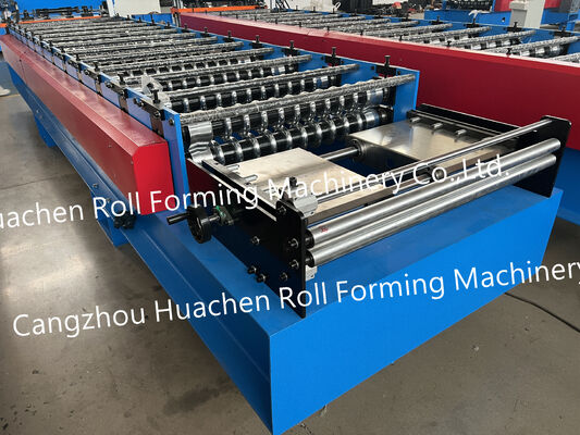 Máquina de fabricação de telhados de chapas metálicas Máquina de fabricação de telhados corrugados e trapezoides Máquina de formação de rolos de telhados