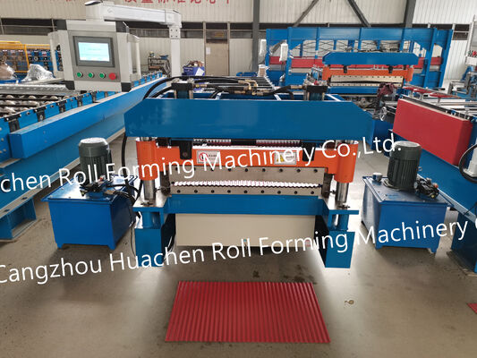 Painel de telhado trapezoidal/máquina formadora de painel de parede/máquina de fabricação de telhas
