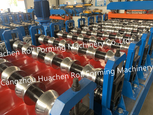 Máquina automática de laminação de chapas onduladas de metal de camada única - Fabricação de telhados - Máquina de laminação de azulejos - Equipamento industrial