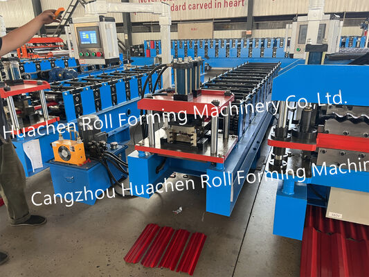 Máquina para formar chapas de painéis de parede, GI PPGI máquina para formar chapas finas
