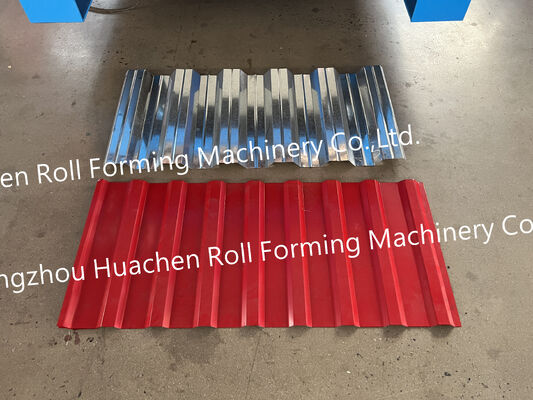 Máquina de fabricação de painéis de telhado de chapas de ferro de alta resistência