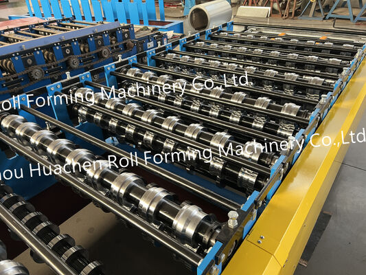 Máquina de moldagem de rolos de telhado de camada dupla Ibr & Step Tile Sheet Making Machine