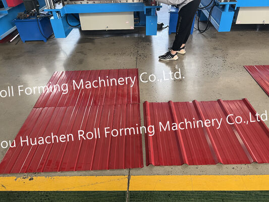 Máquina de fabricação de chapas de telhado corrugadas de metal de Putai PPGI / PPGL / Gi / GL