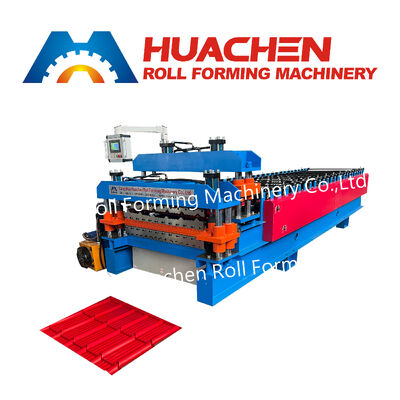 Máquina de fabricação de azulejos de aço