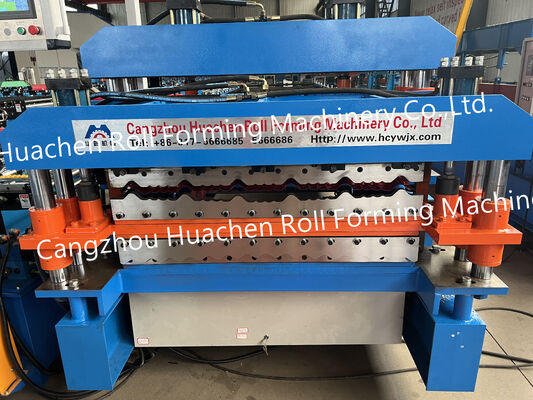 Máquina de fabricação de azulejos de aço