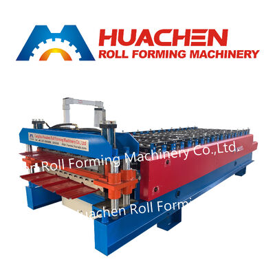 Máquina de formação de bobinas de aço galvanizado de duas camadas fabricada por fabricantes chineses