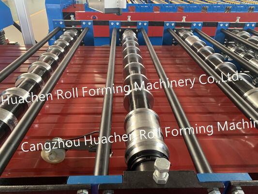Máquina de formação de bobinas de aço galvanizado de duas camadas fabricada por fabricantes chineses