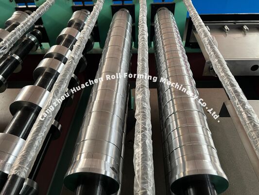 Máquina de fabricação de placas de telhado de aço metálico