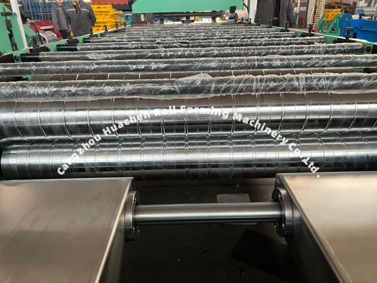 Máquina de fabricação de placas de telhado de aço metálico