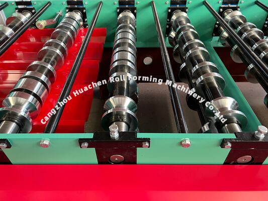 Máquina formadora de rolos de telha de dupla camada de saída da China