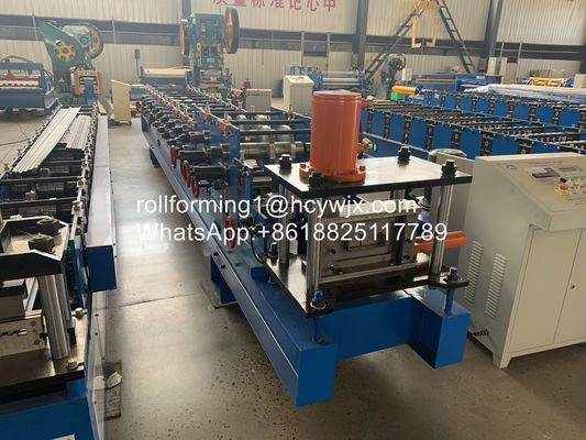 Máquina automática de moldagem de rolos de purlin galvanizado Cz 15 linhas