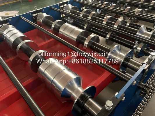 Aluzinc TR4/TR5/TR6 Máquina de moldagem de rolos para telhados de chapas metálicas