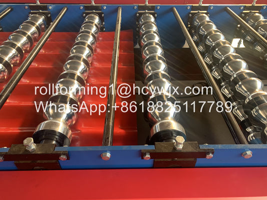 Cuting hidráulico lamina a formação da fatura do telhado do perfil do equipamento